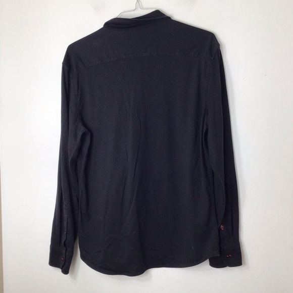 Untuck It button up shirt men large black - Picture 8 of 10